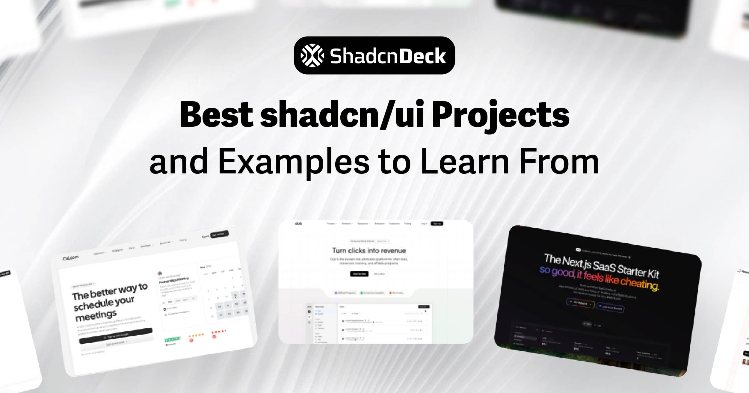 16 Best shadcn/ui Projects and Examples to Learn From (2026)