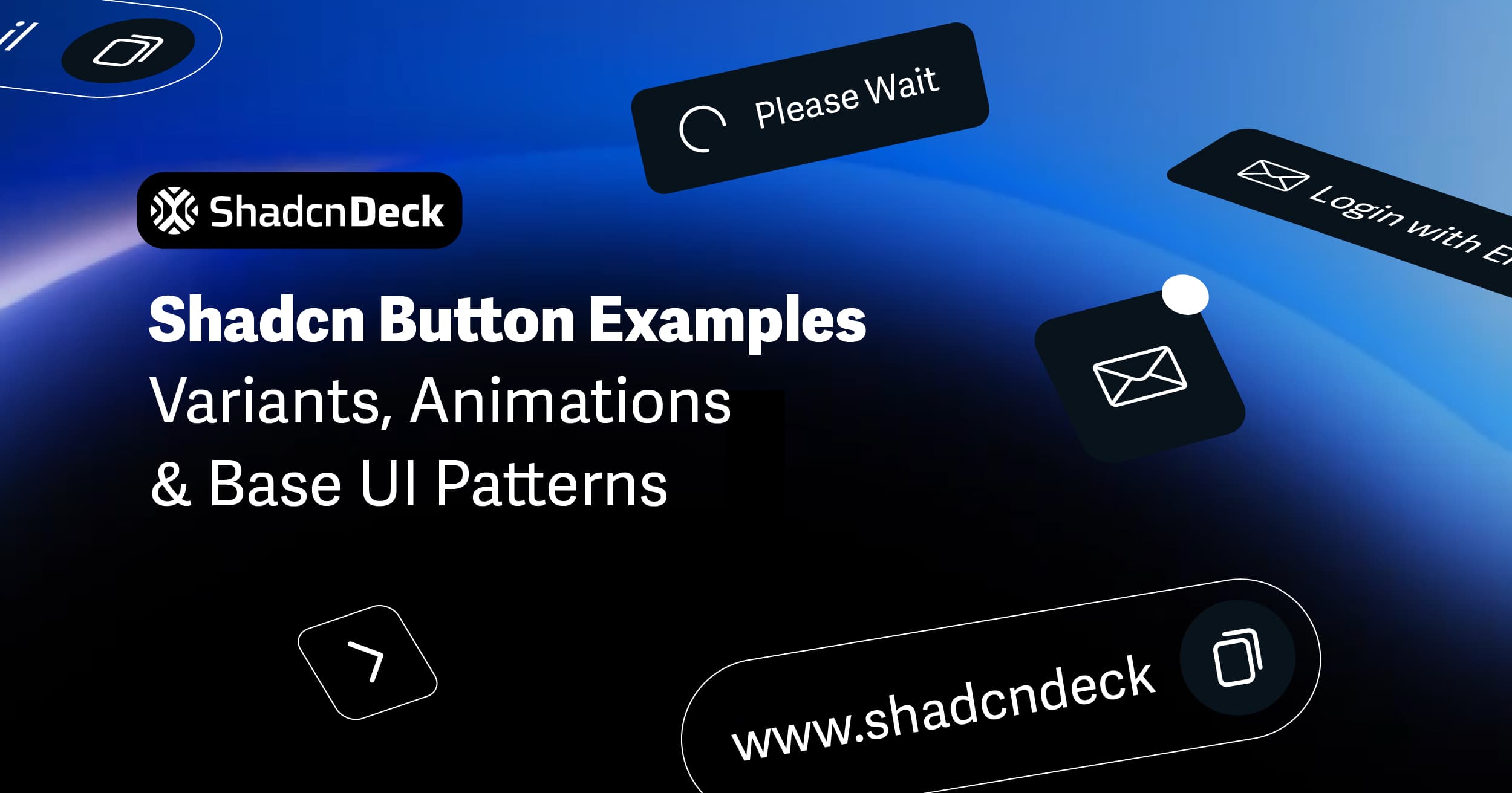 15 shadcn Button Examples: Variants, Animations & Base UI Patterns