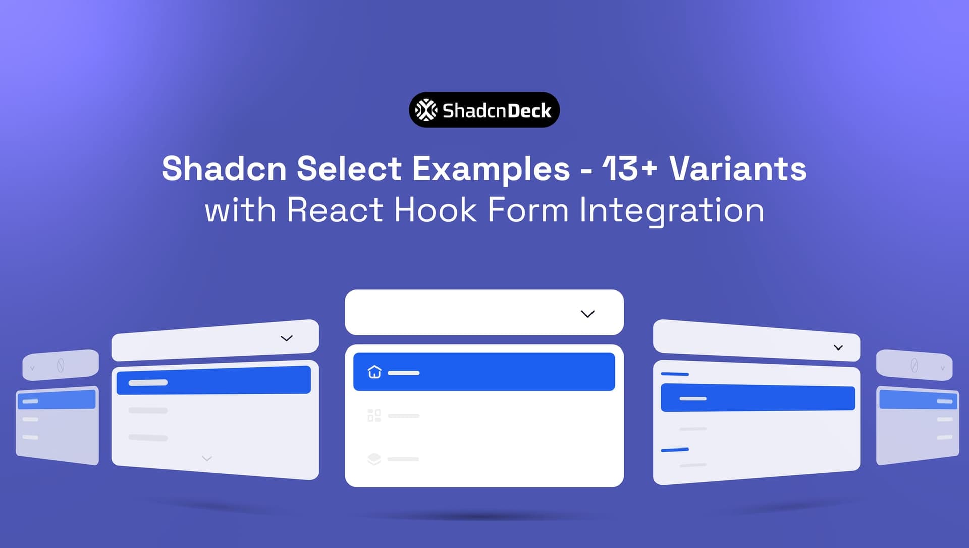 shadcn/ui Select Component: 12 Patterns with Code Examples | ShadcnDeck