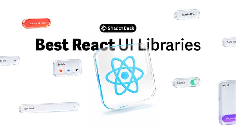 17 Best React UI Libraries in 2026 (Ranked by Use Case) | ShadcnDeck